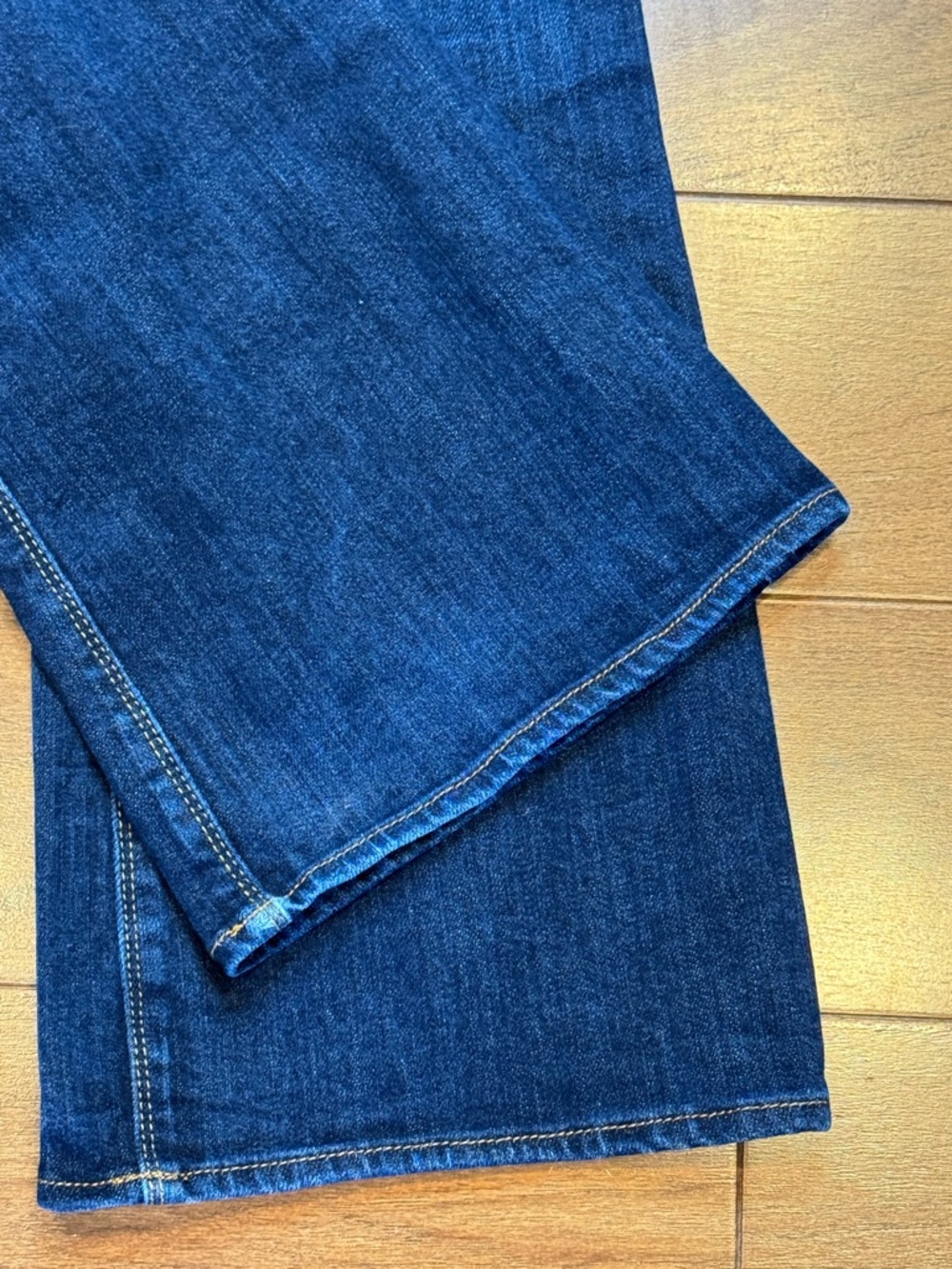 AMERICAN EAGLE Artist Women's Dark Blue Flare Jeans - Picture 3 of 7